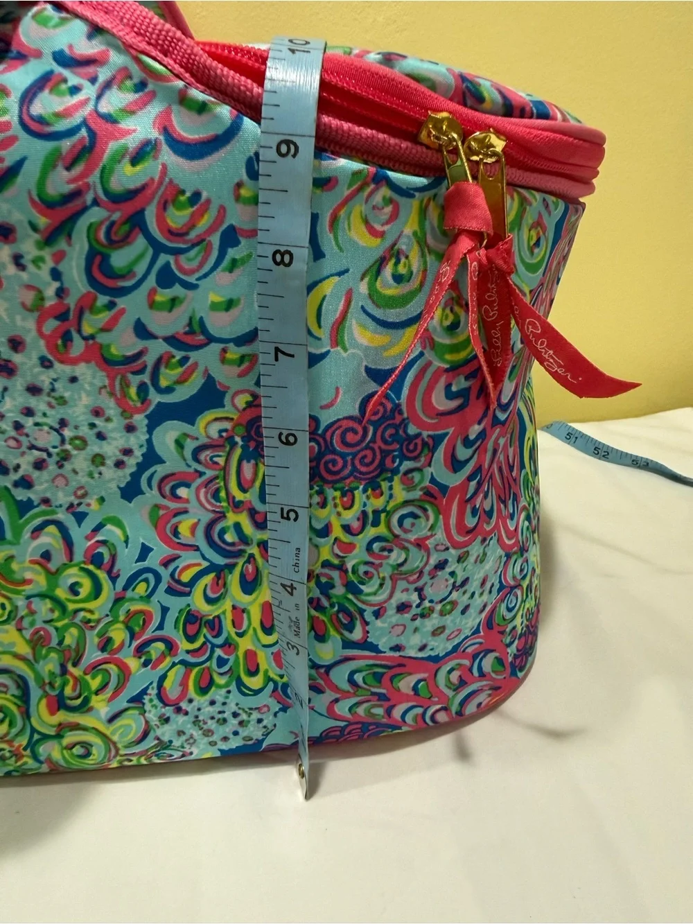 Lilly Pulitzer insulated party cooler in Lilly’s Lagoon print